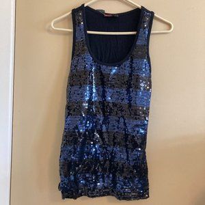Holiday Party Sequin Top